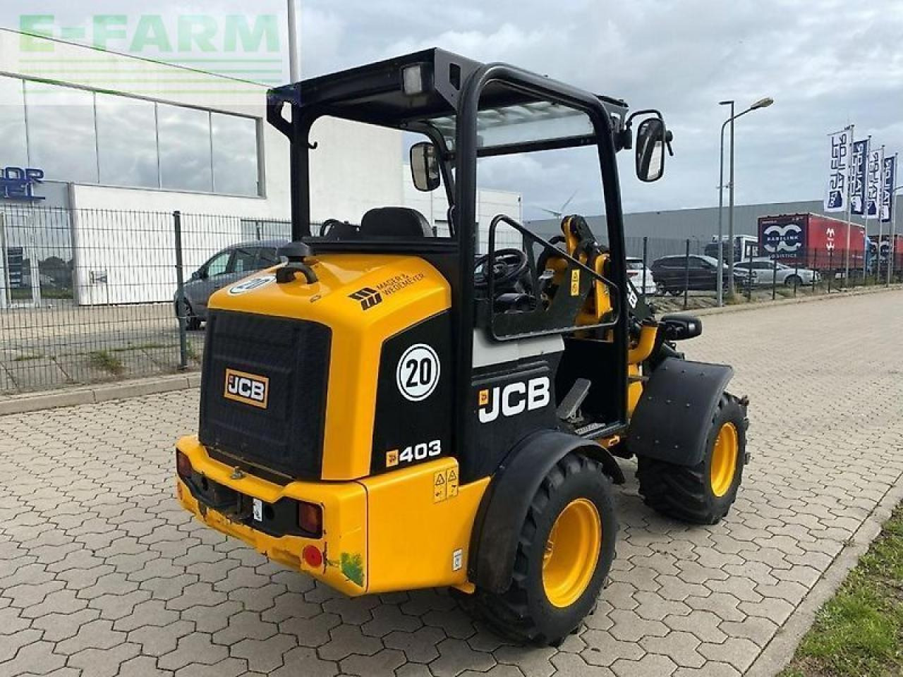 JCB 403 agri hoflader - Mini escavadeira: foto 4 JCB 403 agri hoflader - Mini escavadeira: foto 4