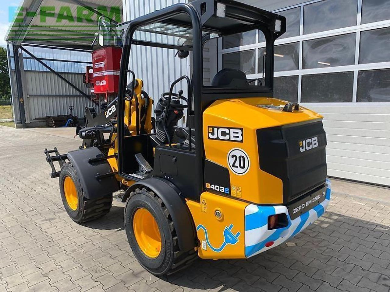 JCB 403 elektro agri - Mini escavadeira: foto 2 JCB 403 elektro agri - Mini escavadeira: foto 2