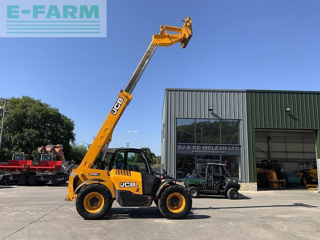 JCB 536-70 agri super telehandler (st23536) - Empilhador telescópico: foto 1 JCB 536-70 agri super telehandler (st23536) - Empilhador telescópico: foto 1