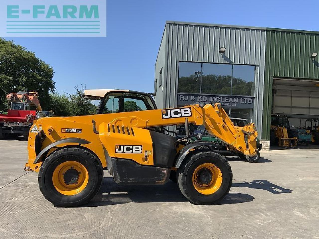 JCB 536-70 agri super telehandler (st23536) - Empilhador telescópico: foto 2 JCB 536-70 agri super telehandler (st23536) - Empilhador telescópico: foto 2