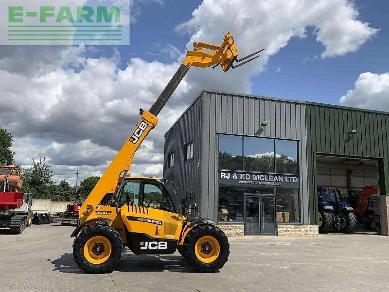 JCB 538-60 agri super telehandler (st23782) - Empilhador telescópico: foto 1 JCB 538-60 agri super telehandler (st23782) - Empilhador telescópico: foto 1