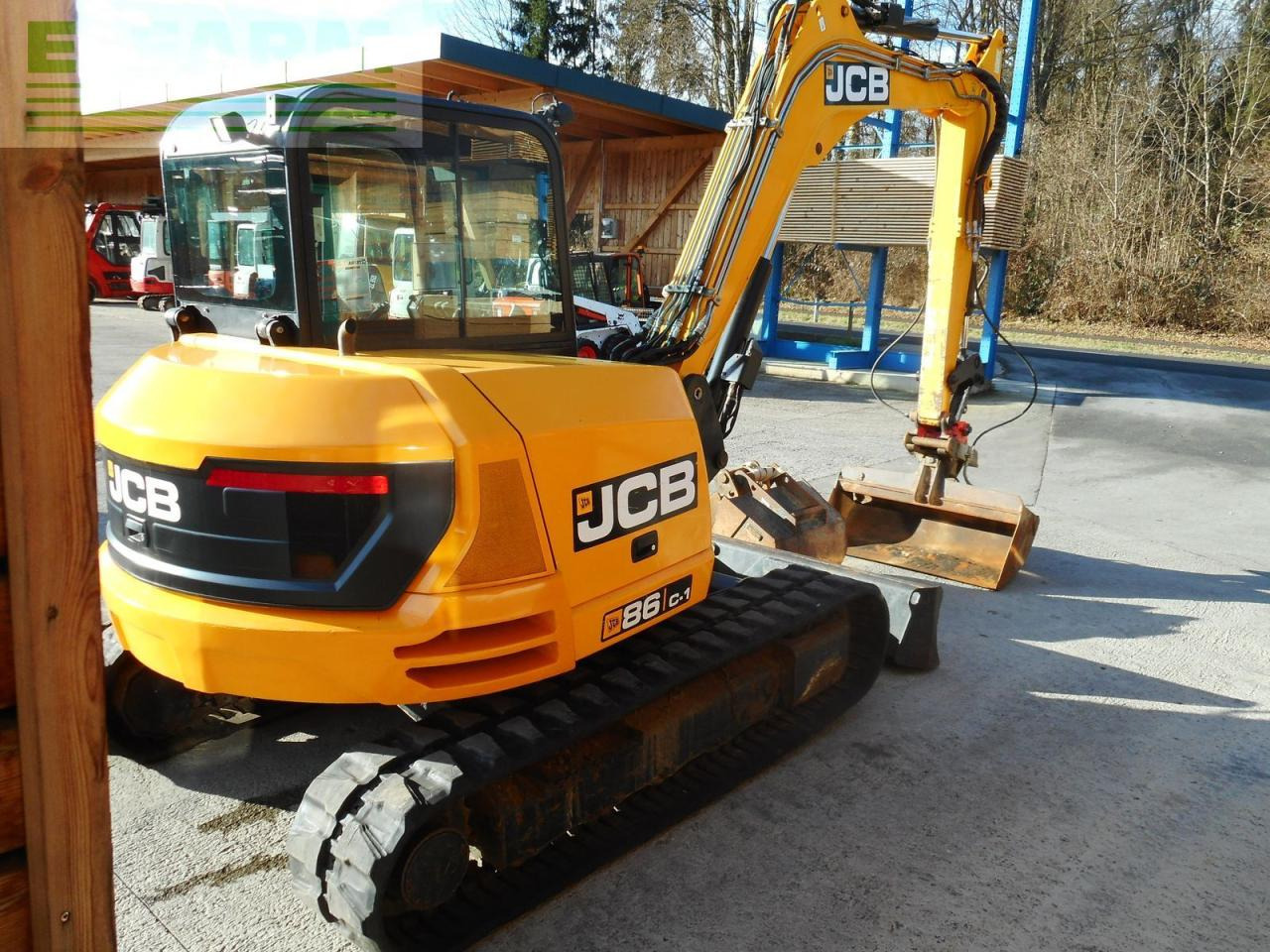 JCB 86 c-1 ( 8.775kg ) - Mini escavadeira: foto 4 JCB 86 c-1 ( 8.775kg ) - Mini escavadeira: foto 4