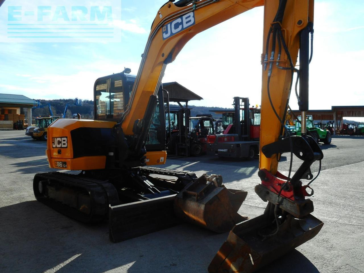 JCB 86 c-1 ( 8.775kg ) - Mini escavadeira: foto 5 JCB 86 c-1 ( 8.775kg ) - Mini escavadeira: foto 5