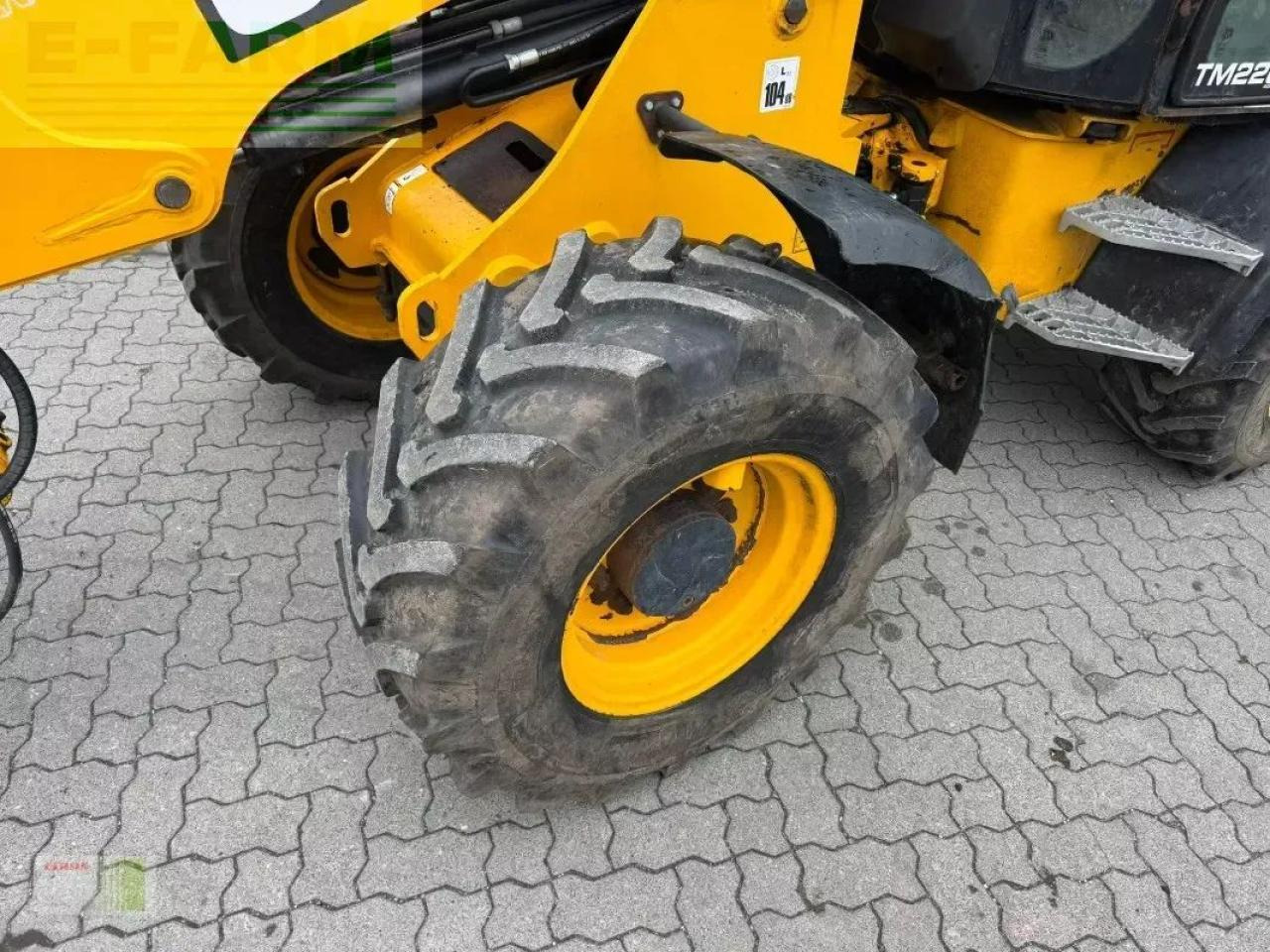 Mini escavadeira JCB tm 220 agri tele: foto 6