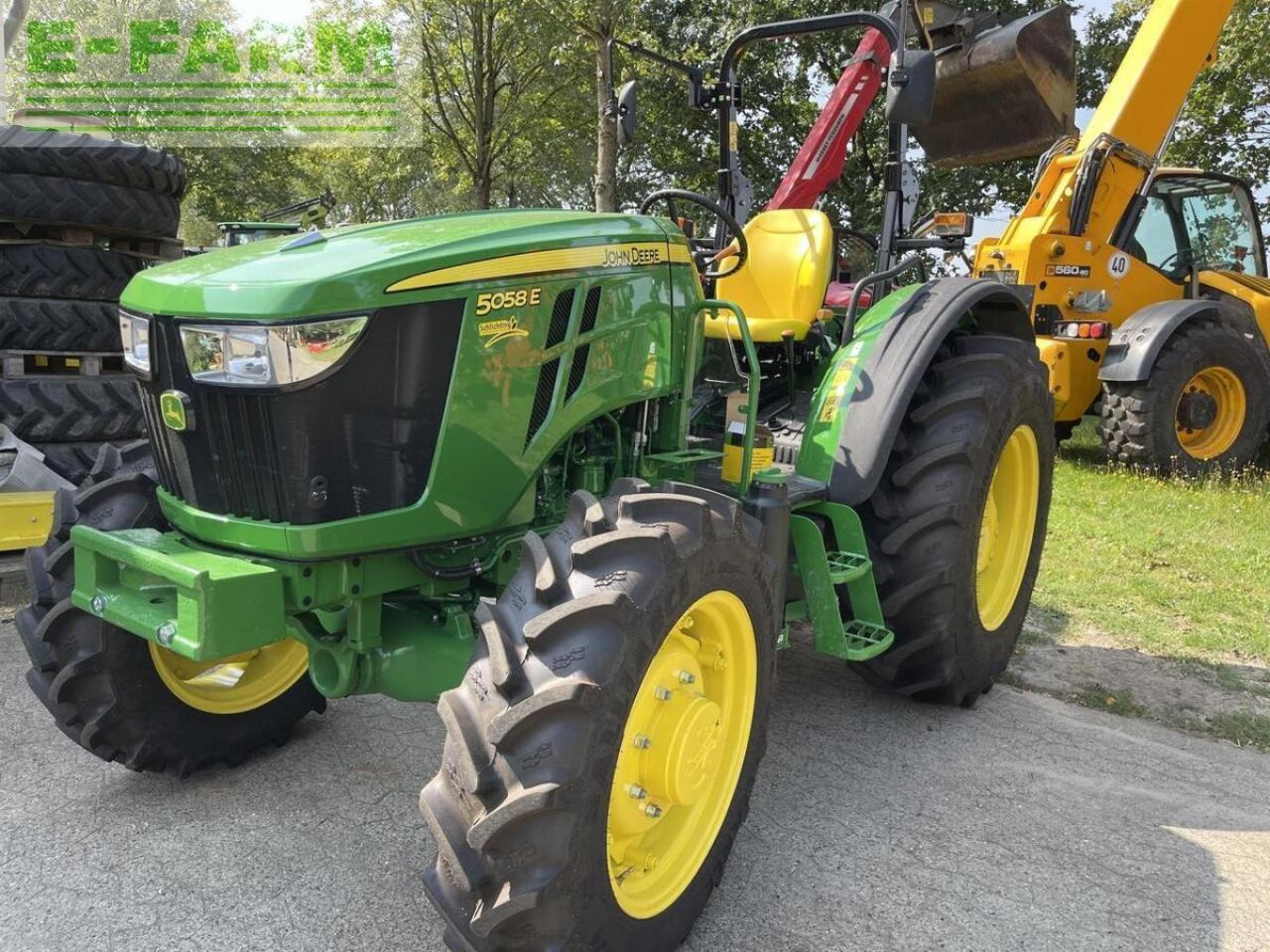 John Deere 5058e ohne kabine - Trator: foto 2 John Deere 5058e ohne kabine - Trator: foto 2