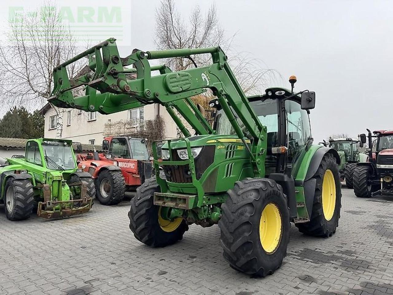 John Deere 6105r + jd h340 - Trator: foto 2 John Deere 6105r + jd h340 - Trator: foto 2