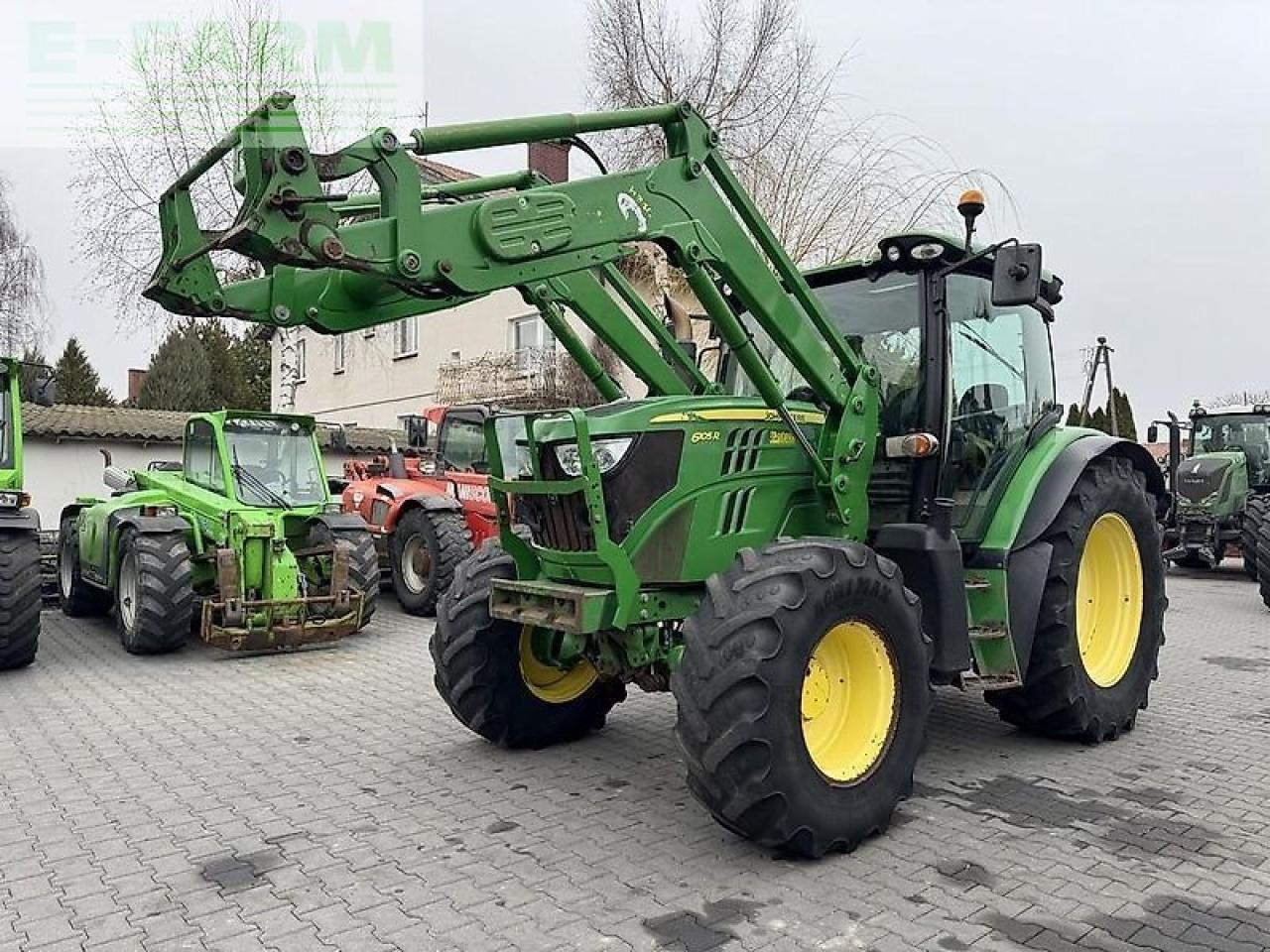 John Deere 6105r + jd h340 - Trator: foto 1 John Deere 6105r + jd h340 - Trator: foto 1