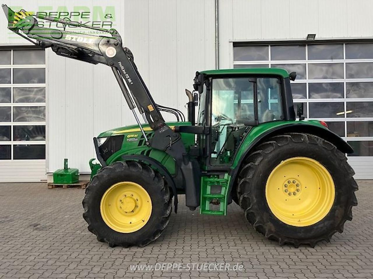 John Deere 6115m + fz 30.1 - Trator: foto 1 John Deere 6115m + fz 30.1 - Trator: foto 1