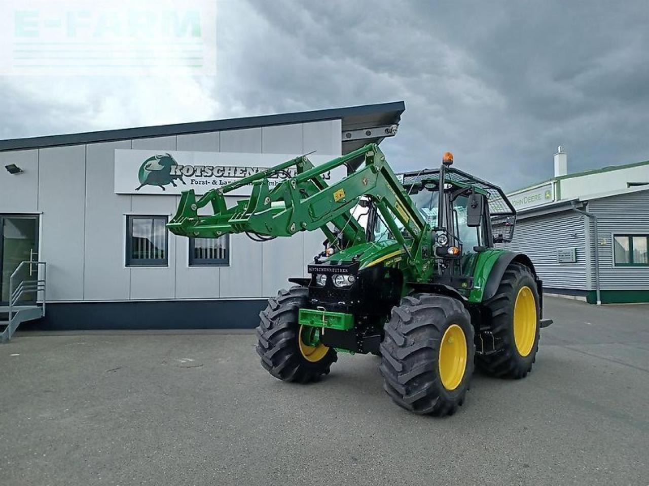 John Deere 6120m uvv forstschlepper - Trator: foto 1 John Deere 6120m uvv forstschlepper - Trator: foto 1