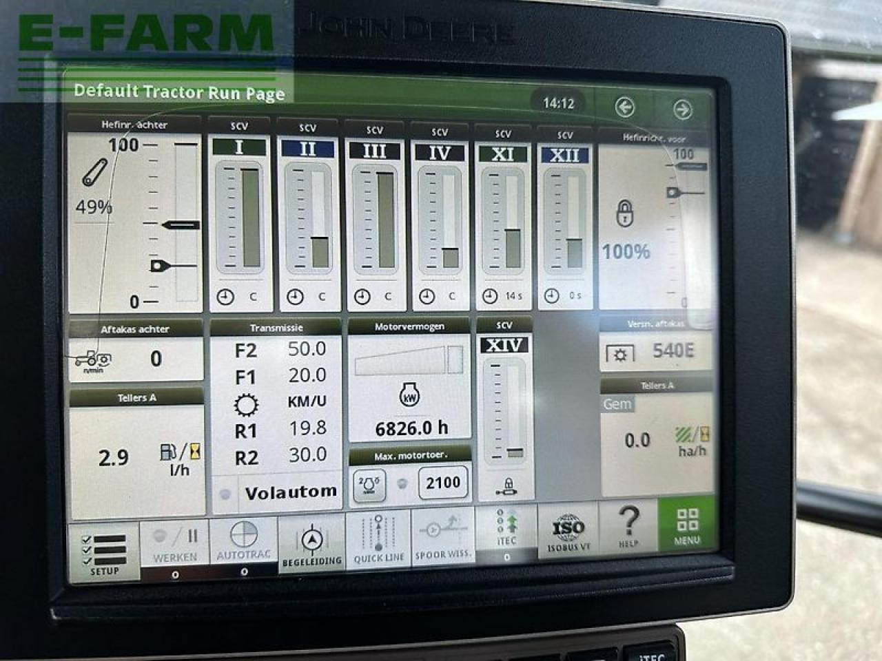 Trator John Deere 6130r ap+frontlader at-ready+lucht: foto 27