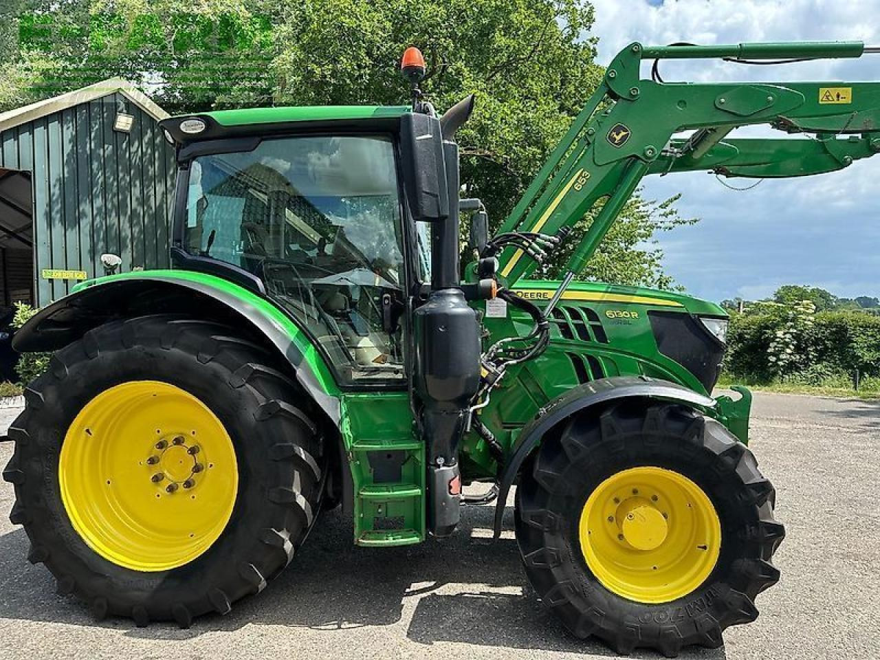 Trator John Deere 6130r ap+frontlader at-ready+lucht: foto 8