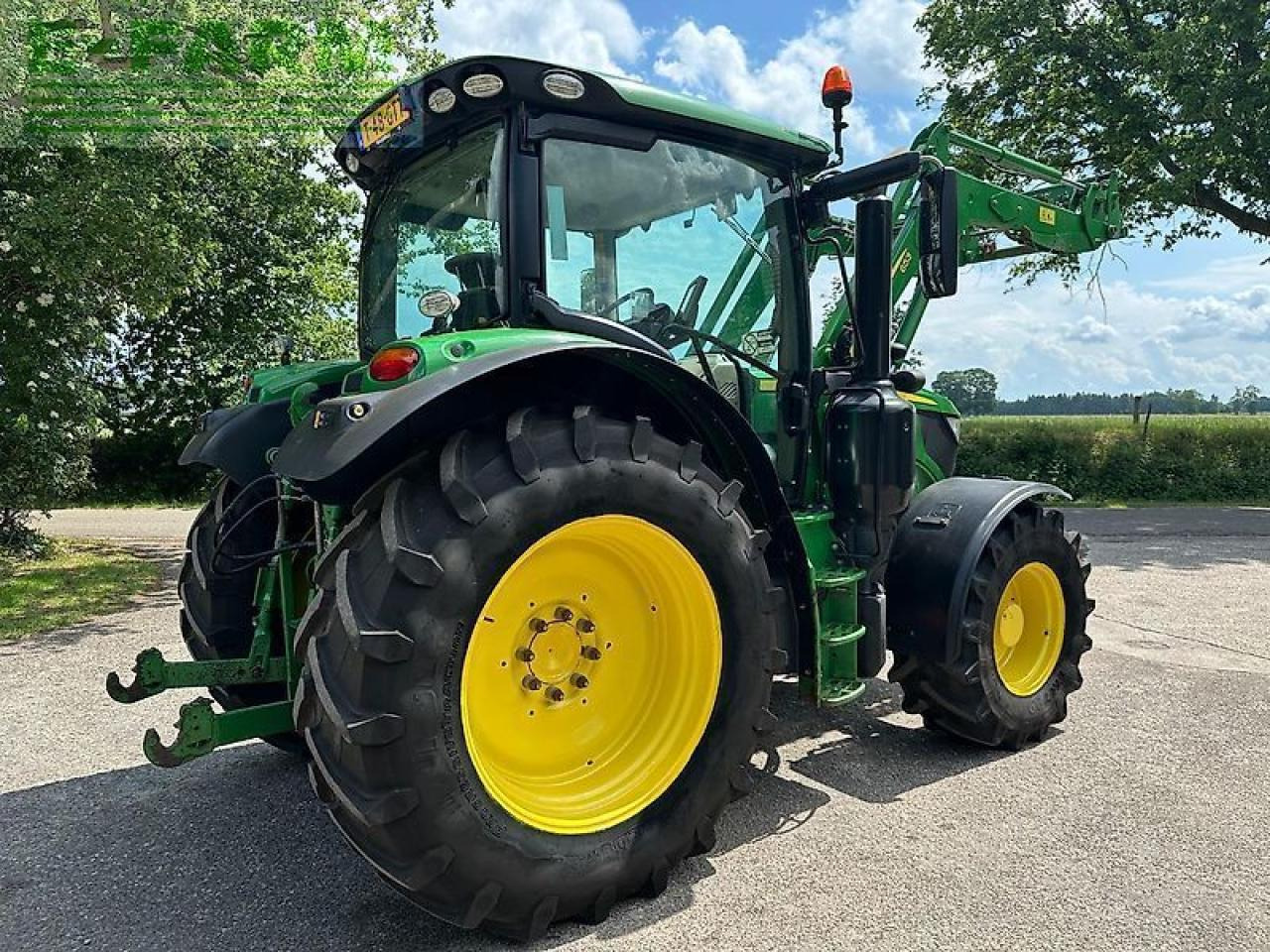 Trator John Deere 6130r ap+frontlader at-ready+lucht: foto 7