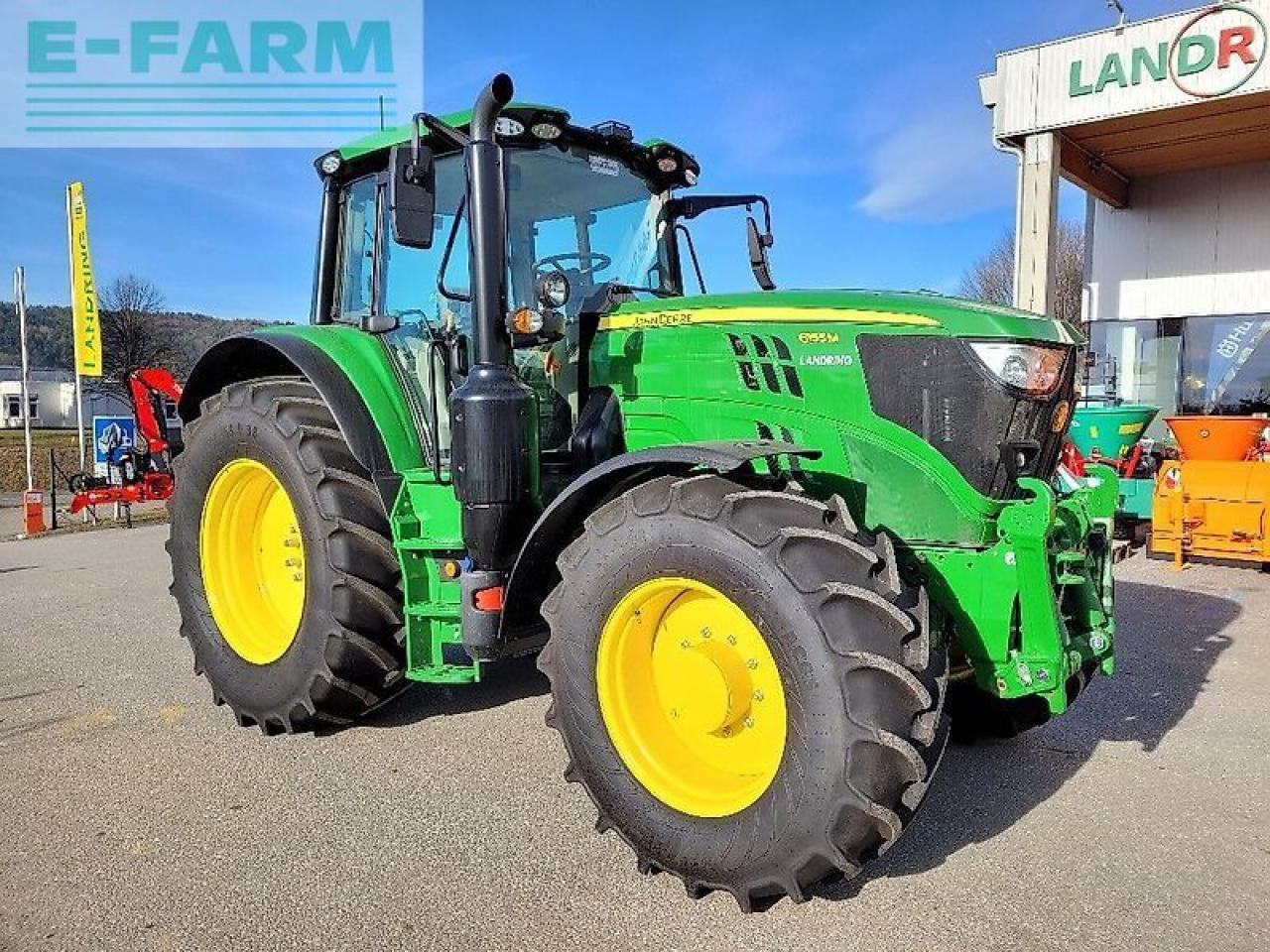 John Deere 6155 m - Trator: foto 1 John Deere 6155 m - Trator: foto 1