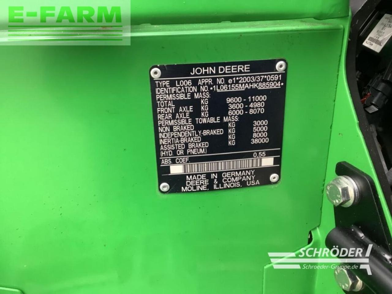 John Deere 6155 m | fzw | nur 2298 stunden !! - Trator: foto 3 John Deere 6155 m | fzw | nur 2298 stunden !! - Trator: foto 3