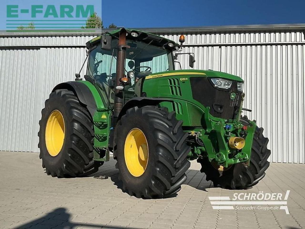John Deere 6210 r - Trator: foto 1 John Deere 6210 r - Trator: foto 1
