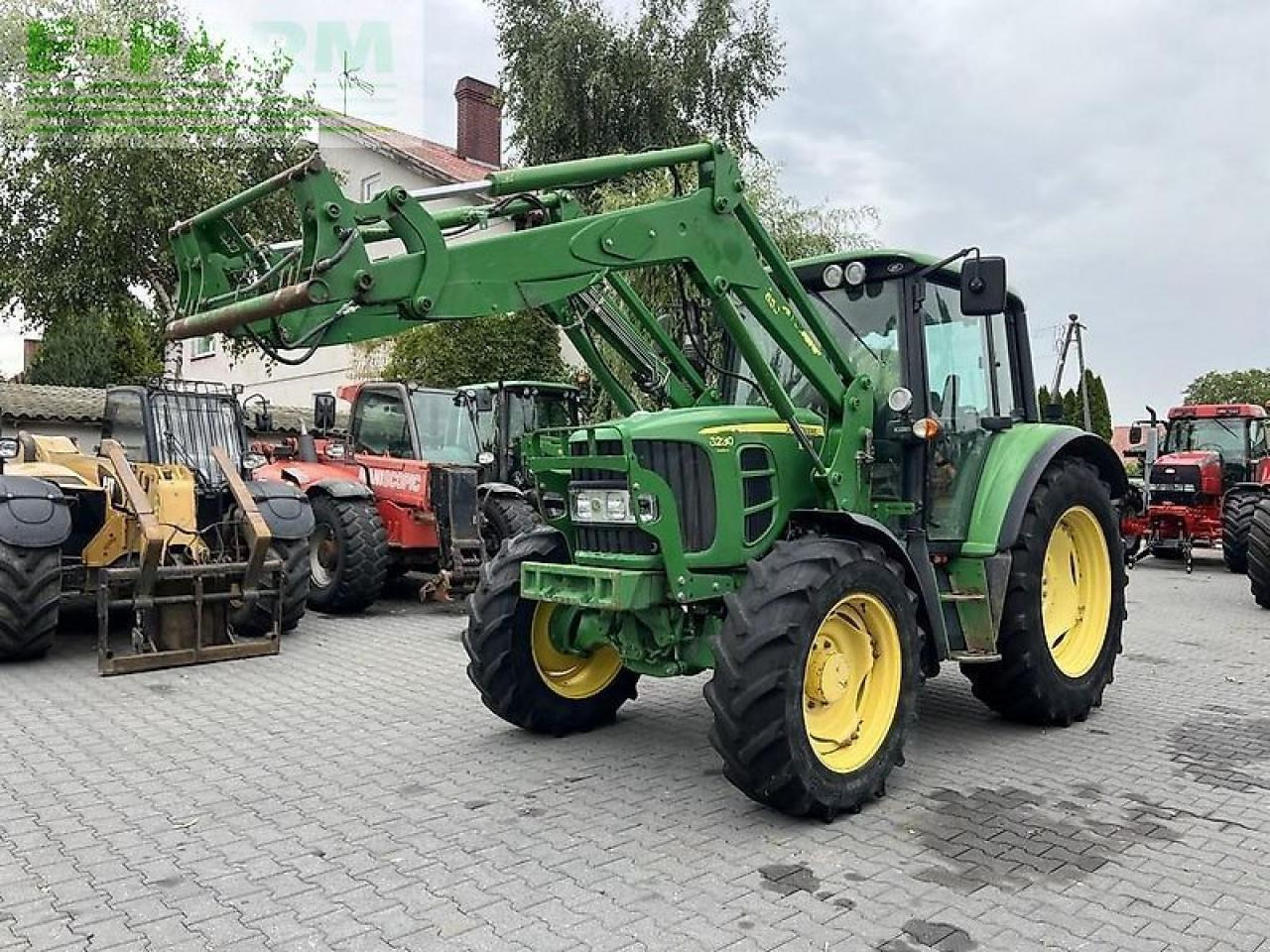 John Deere 6230 premium tls + john deere 653 - Trator: foto 1 John Deere 6230 premium tls + john deere 653 - Trator: foto 1