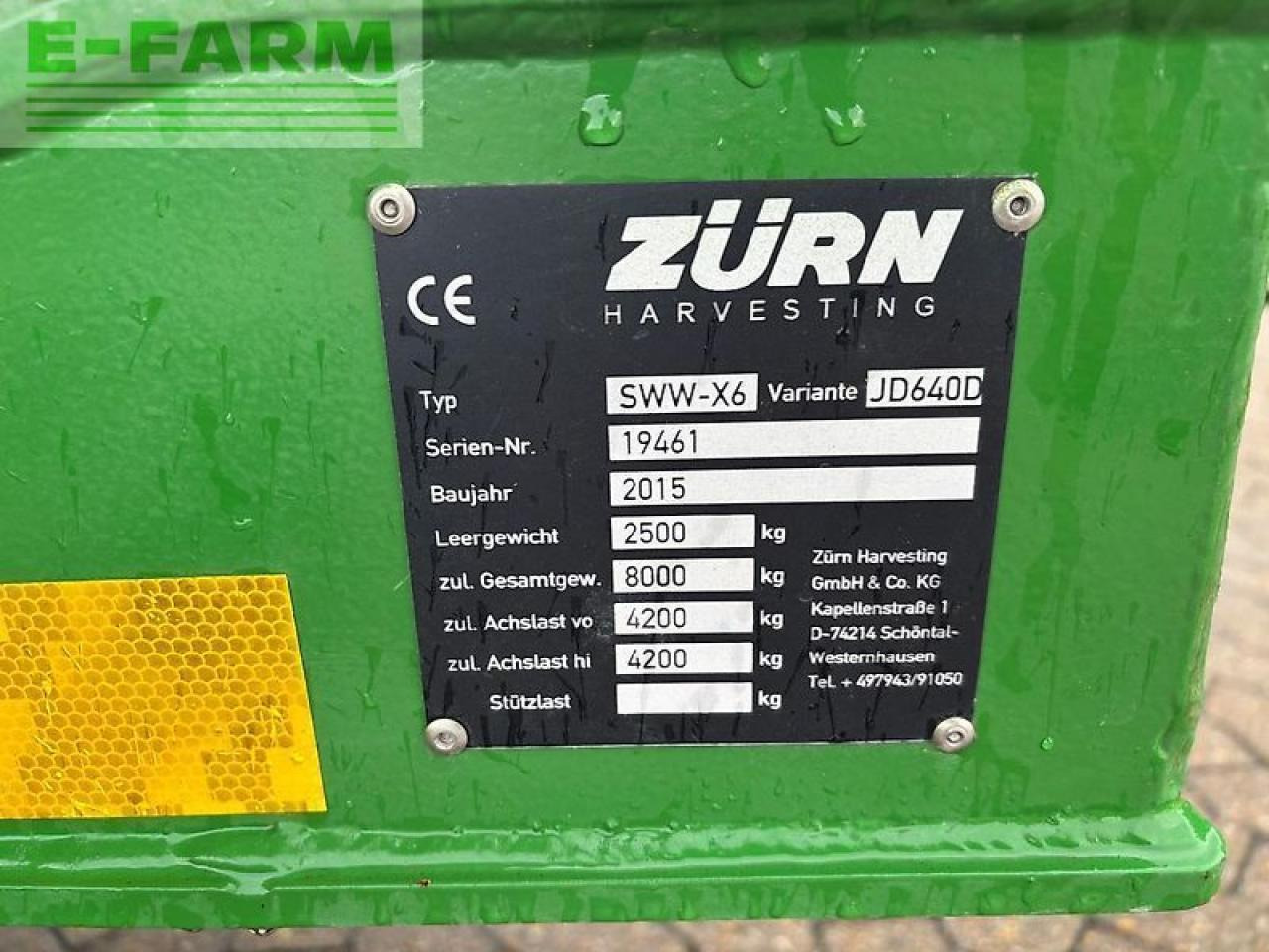 John Deere 640d - Acessórios para Colhedora de forragem: foto 3 John Deere 640d - Acessórios para Colhedora de forragem: foto 3