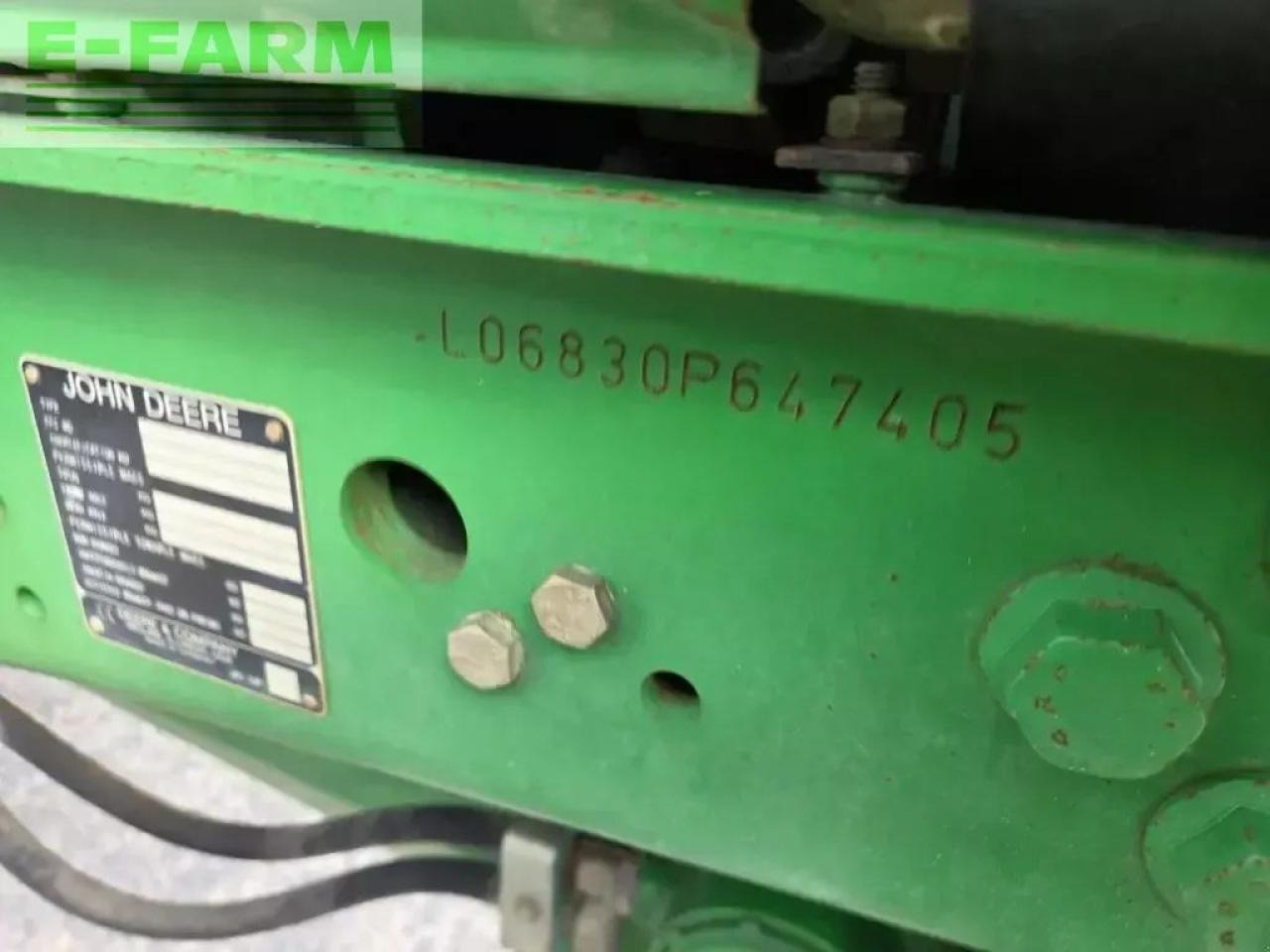 John Deere 6830 premium - Trator: foto 2 John Deere 6830 premium - Trator: foto 2