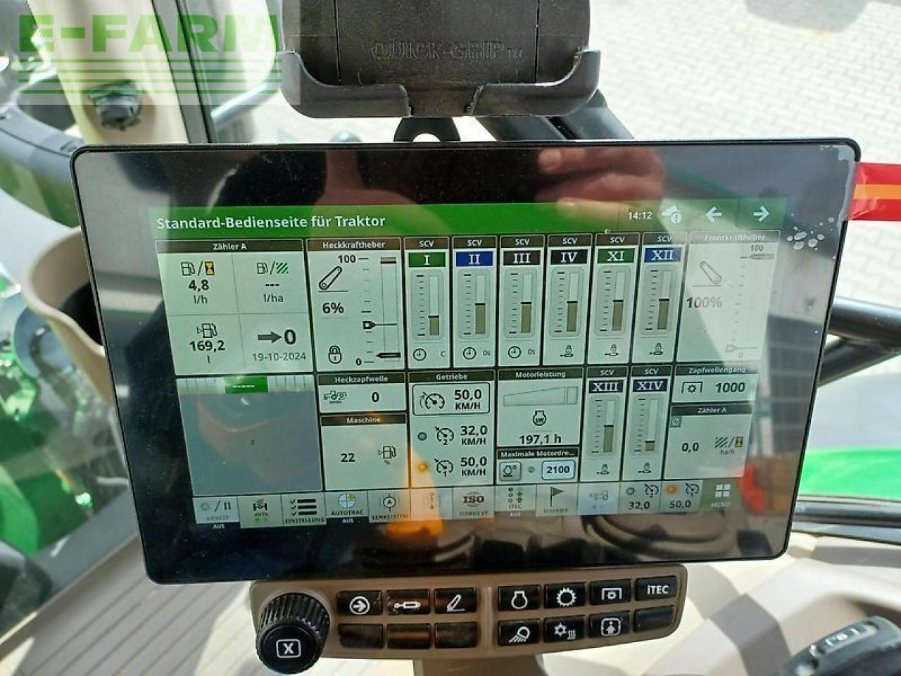 Trator John Deere 6r 140: foto 11