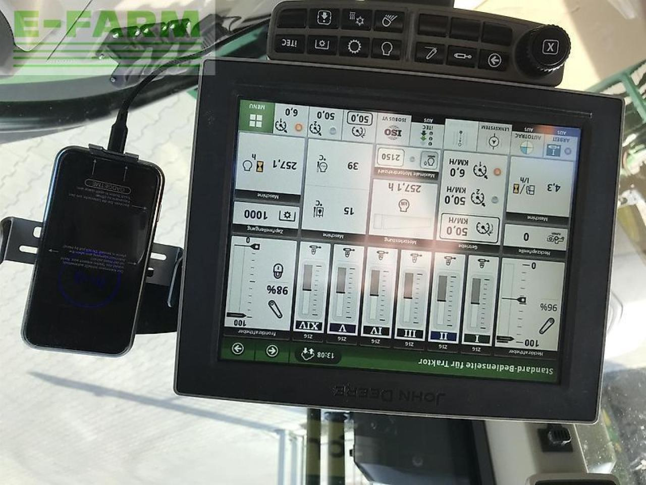 Trator John Deere 7r 350 reaktive lenkung!: foto 11