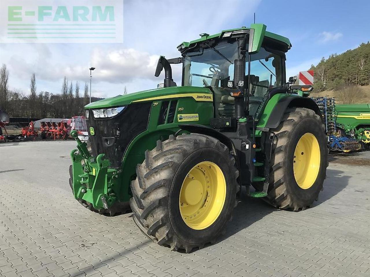 Trator John Deere 7r 350 reaktive lenkung!: foto 6