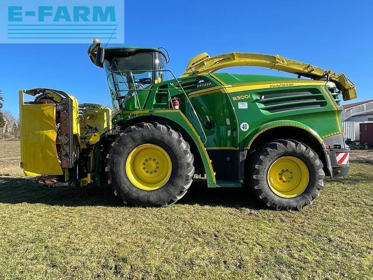 John Deere 8300 - Picadora de forragem automotriz: foto 2 John Deere 8300 - Picadora de forragem automotriz: foto 2