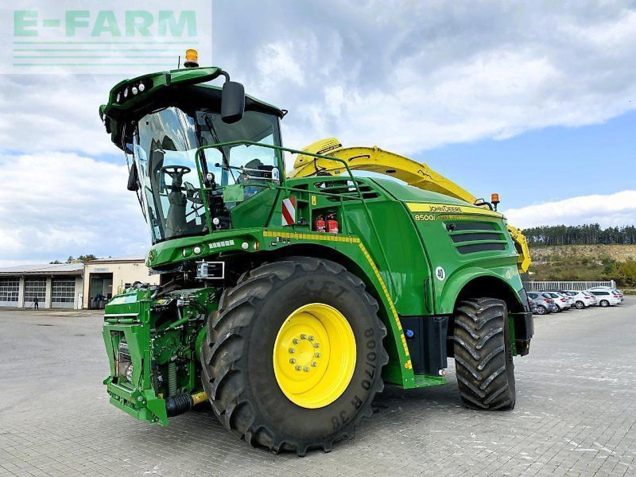 John Deere 8500 - Picadora de forragem automotriz: foto 2 John Deere 8500 - Picadora de forragem automotriz: foto 2