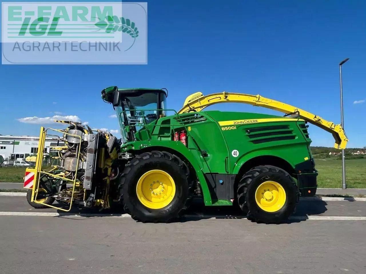 John Deere 8500i - Picadora de forragem automotriz: foto 1 John Deere 8500i - Picadora de forragem automotriz: foto 1