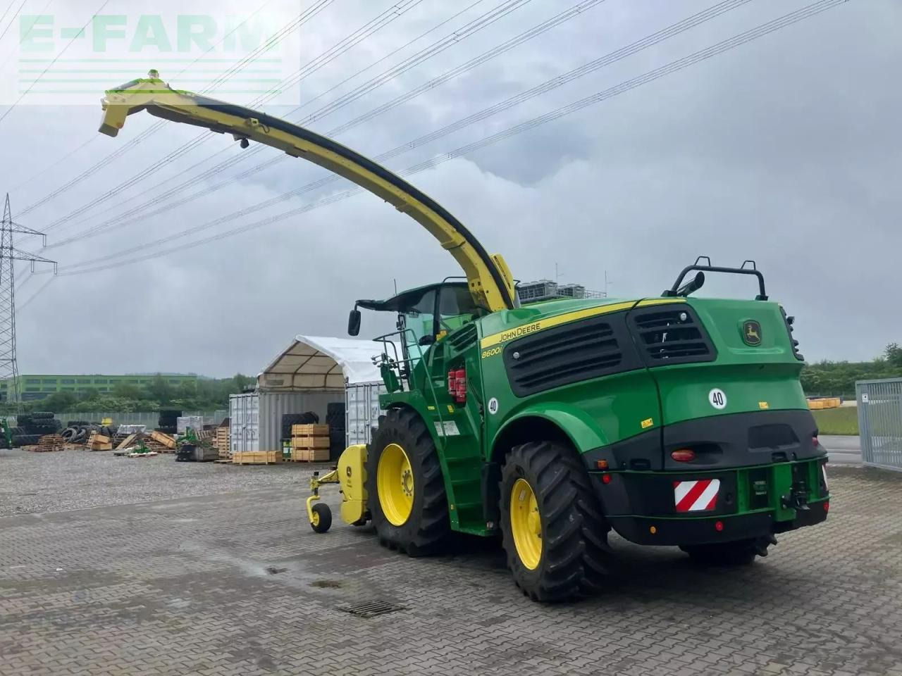 John Deere 8600i - Picadora de forragem automotriz: foto 3 John Deere 8600i - Picadora de forragem automotriz: foto 3