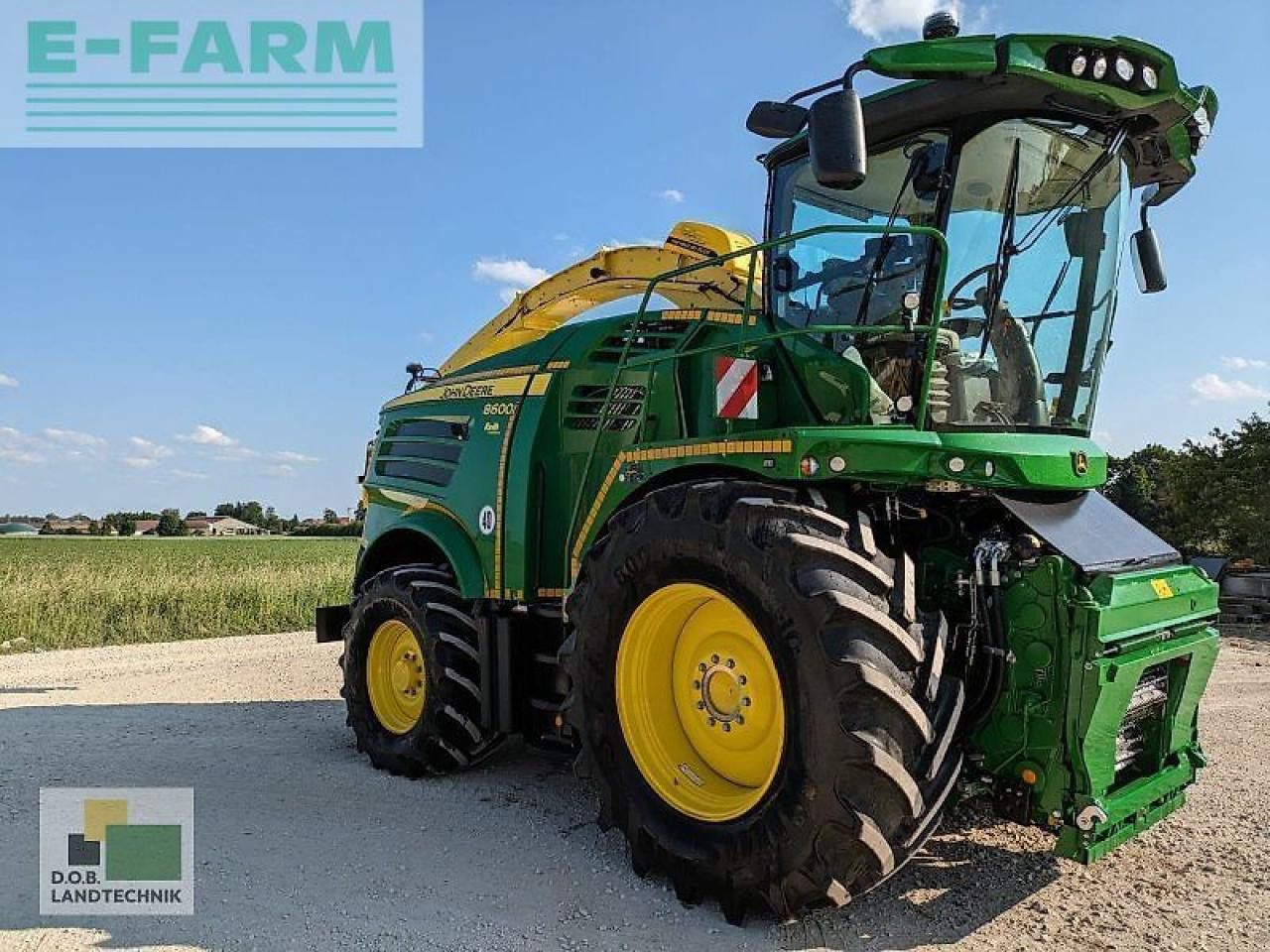John Deere 8600i - Picadora de forragem automotriz: foto 3 John Deere 8600i - Picadora de forragem automotriz: foto 3