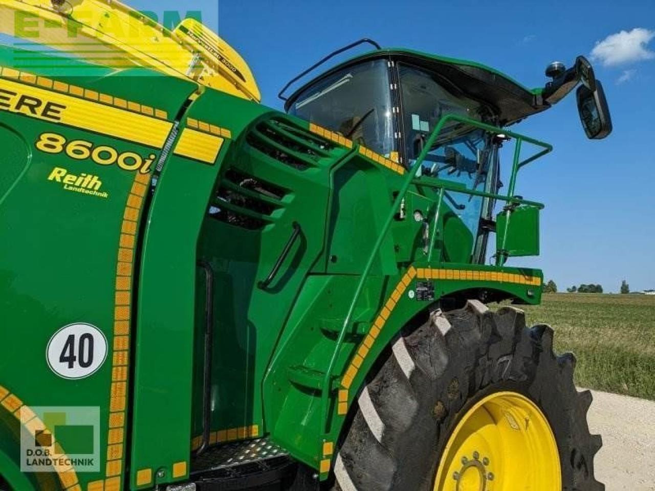 Picadora de forragem automotriz John Deere 8600i: foto 12