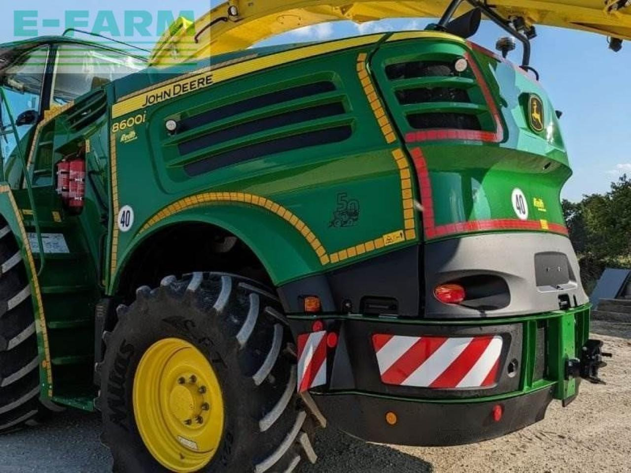 Picadora de forragem automotriz John Deere 8600i: foto 7