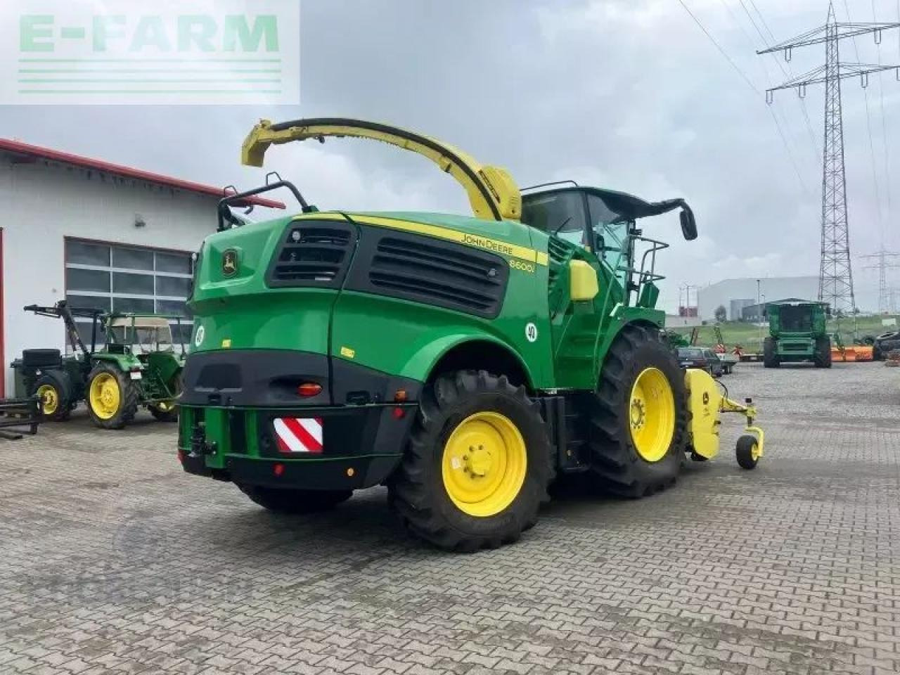 John Deere 8600i - Picadora de forragem automotriz: foto 4 John Deere 8600i - Picadora de forragem automotriz: foto 4