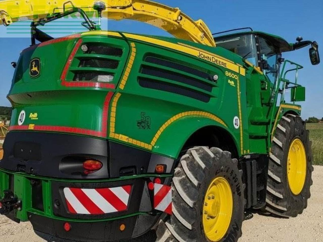 Picadora de forragem automotriz John Deere 8600i: foto 6