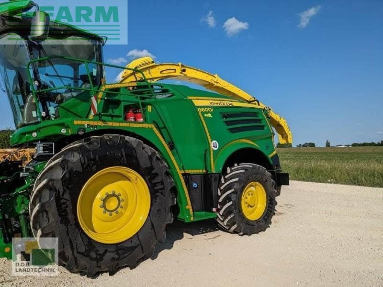 John Deere 8600i - Picadora de forragem automotriz: foto 4 John Deere 8600i - Picadora de forragem automotriz: foto 4