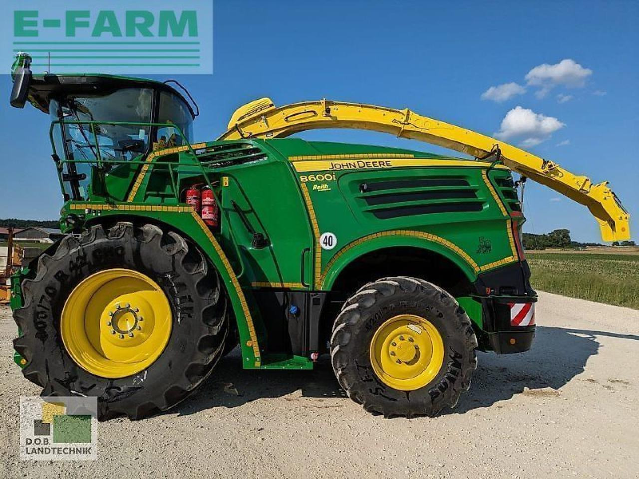 John Deere 8600i - Picadora de forragem automotriz: foto 2 John Deere 8600i - Picadora de forragem automotriz: foto 2