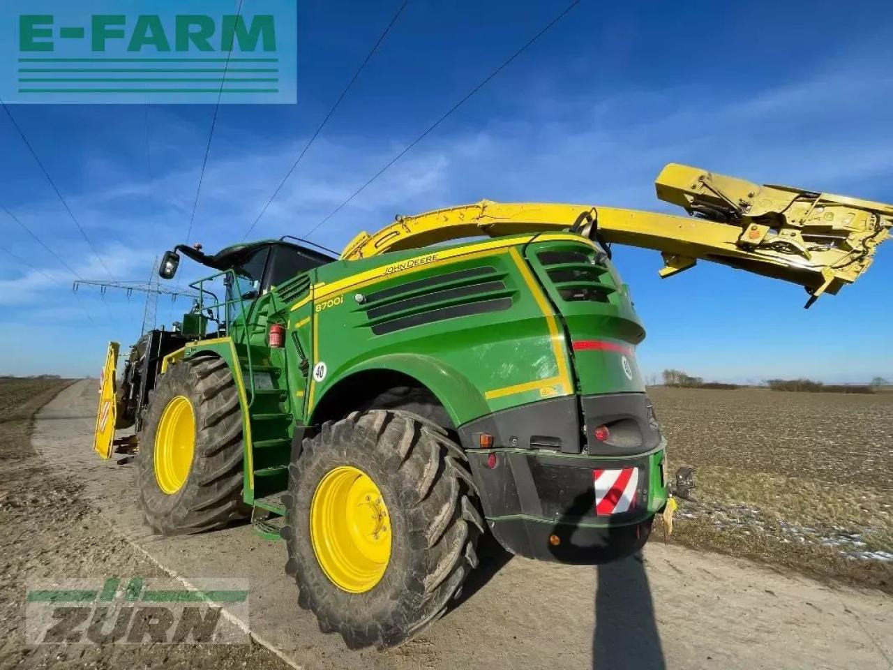 John Deere 8700i - Picadora de forragem automotriz: foto 5 John Deere 8700i - Picadora de forragem automotriz: foto 5