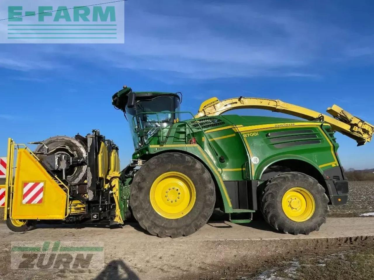 John Deere 8700i - Picadora de forragem automotriz: foto 4 John Deere 8700i - Picadora de forragem automotriz: foto 4