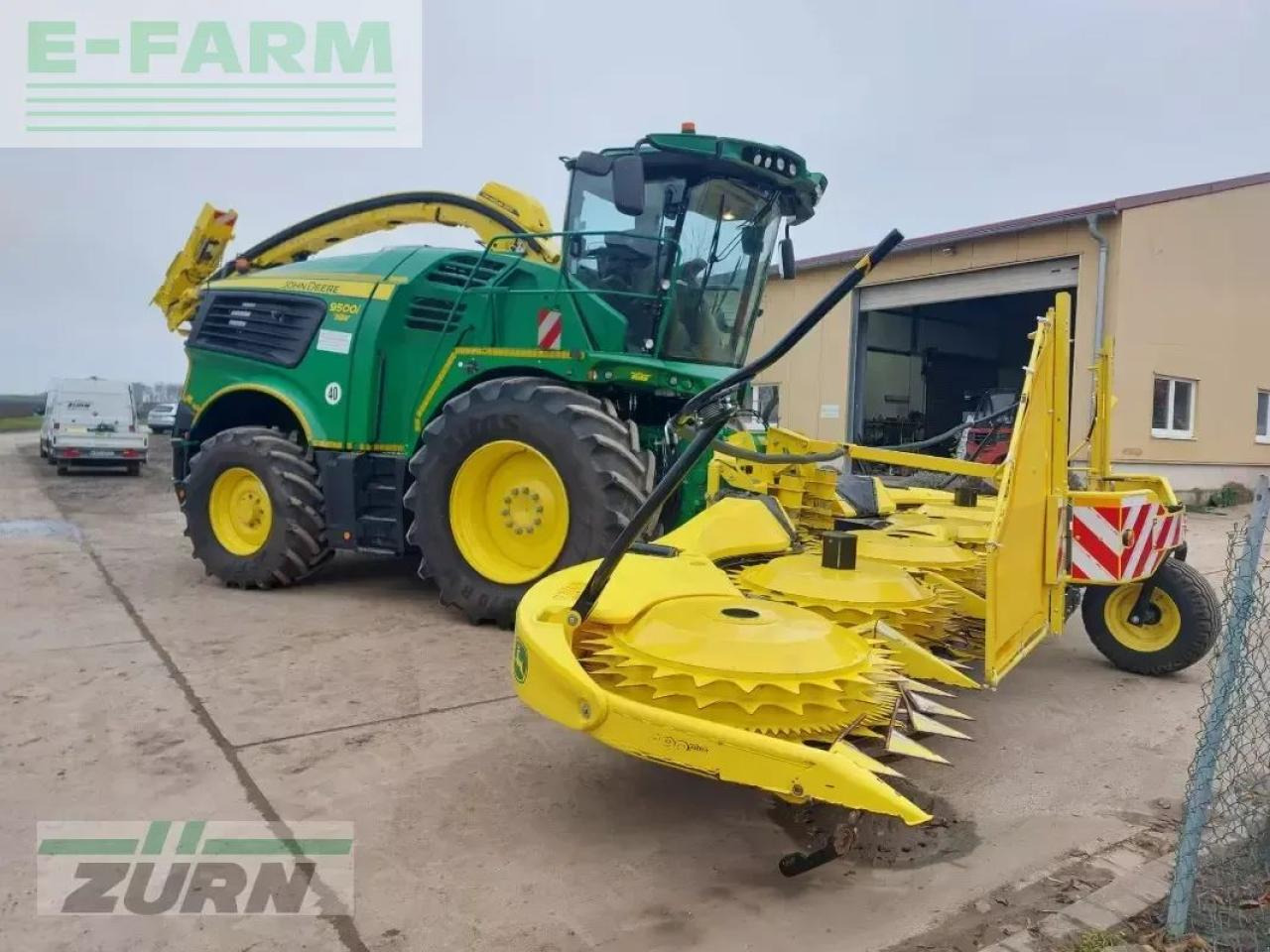 John Deere 9500 - Picadora de forragem automotriz: foto 4 John Deere 9500 - Picadora de forragem automotriz: foto 4