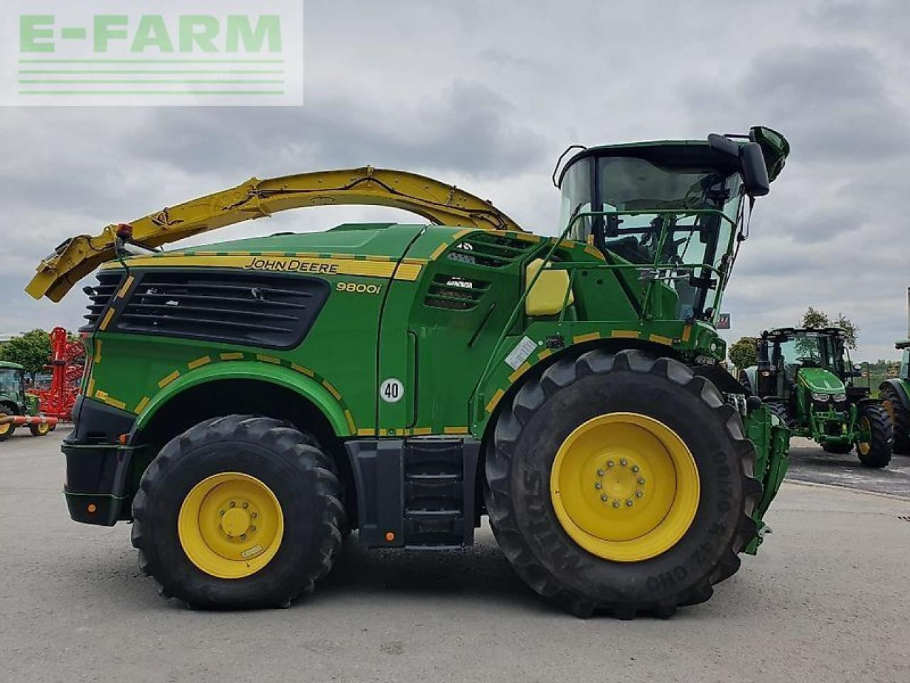 John Deere 9800 - Picadora de forragem automotriz: foto 3 John Deere 9800 - Picadora de forragem automotriz: foto 3