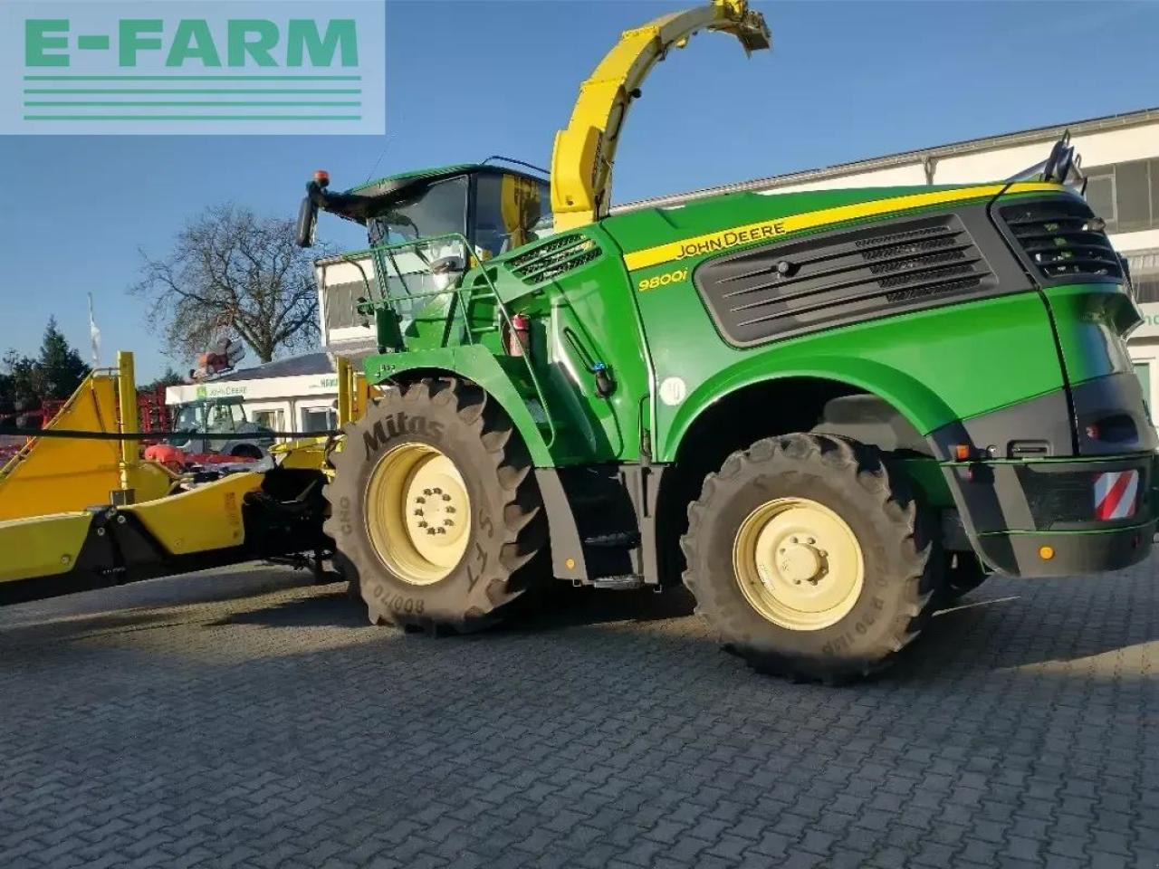 John Deere 9800 - Picadora de forragem automotriz: foto 4 John Deere 9800 - Picadora de forragem automotriz: foto 4