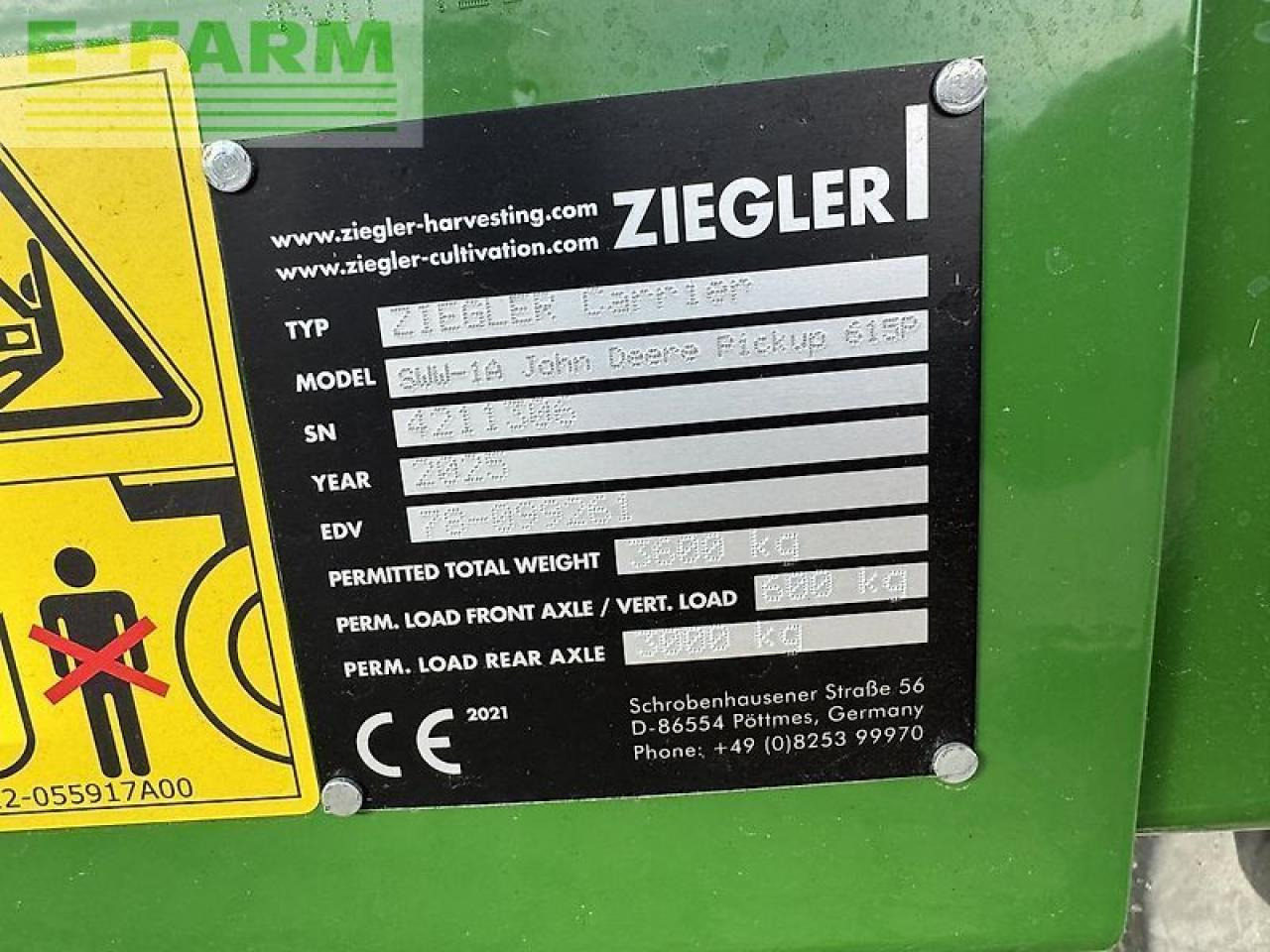 John Deere bp15 pickup skærebor - Acessórios para Colhedora de forragem: foto 4 John Deere bp15 pickup skærebor - Acessórios para Colhedora de forragem: foto 4