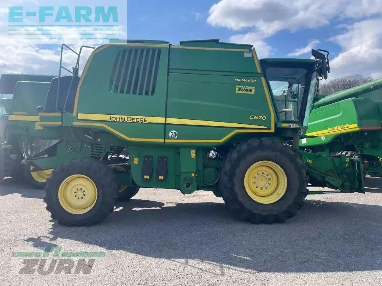 John Deere c670 cts hillmaster - Ceifeira debulhadora: foto 2 John Deere c670 cts hillmaster - Ceifeira debulhadora: foto 2