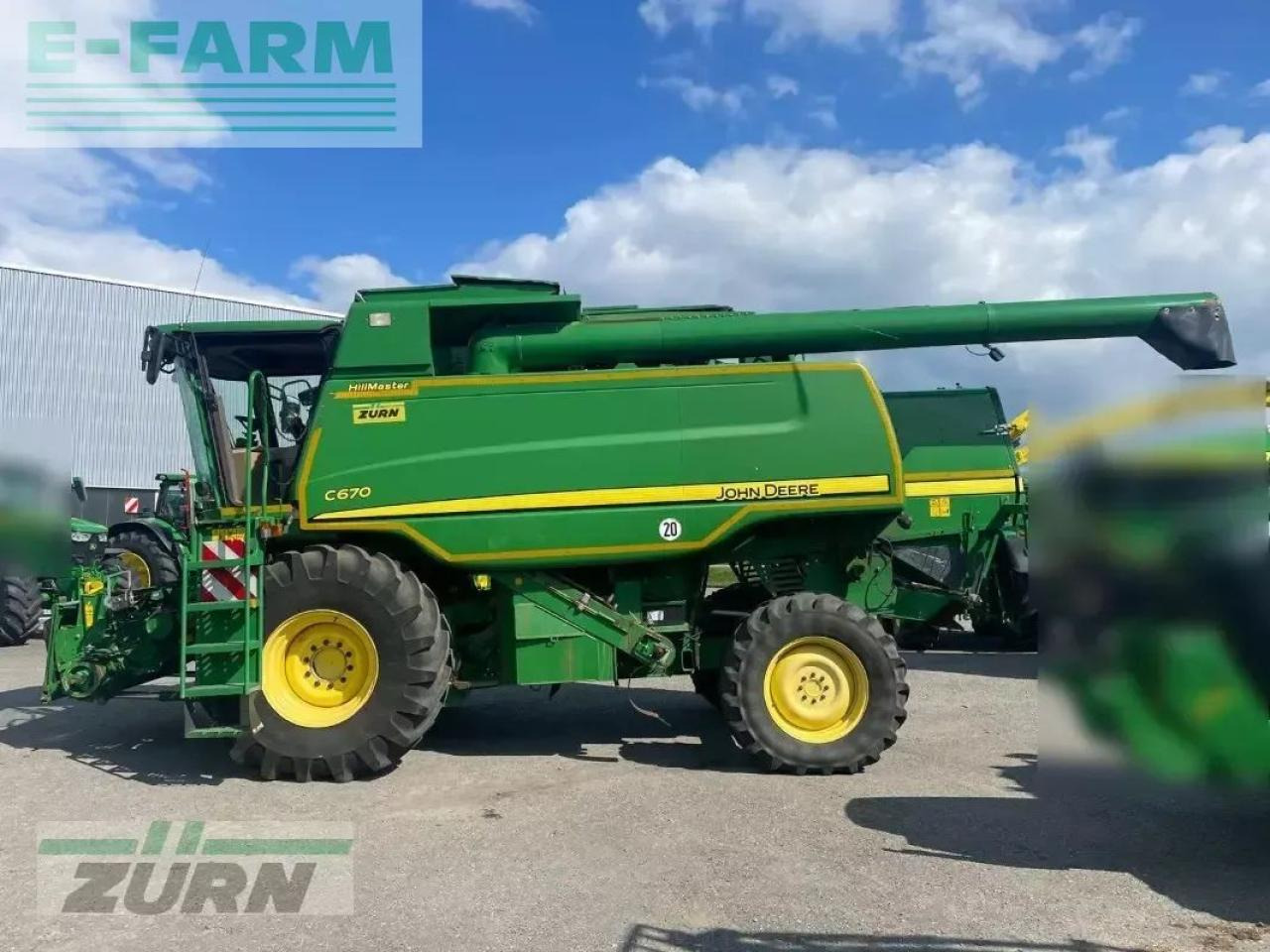John Deere c670 cts hillmaster - Ceifeira debulhadora: foto 1 John Deere c670 cts hillmaster - Ceifeira debulhadora: foto 1