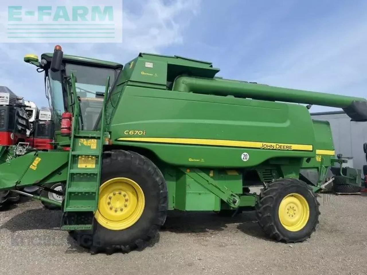 John Deere c670i - Ceifeira debulhadora: foto 2 John Deere c670i - Ceifeira debulhadora: foto 2