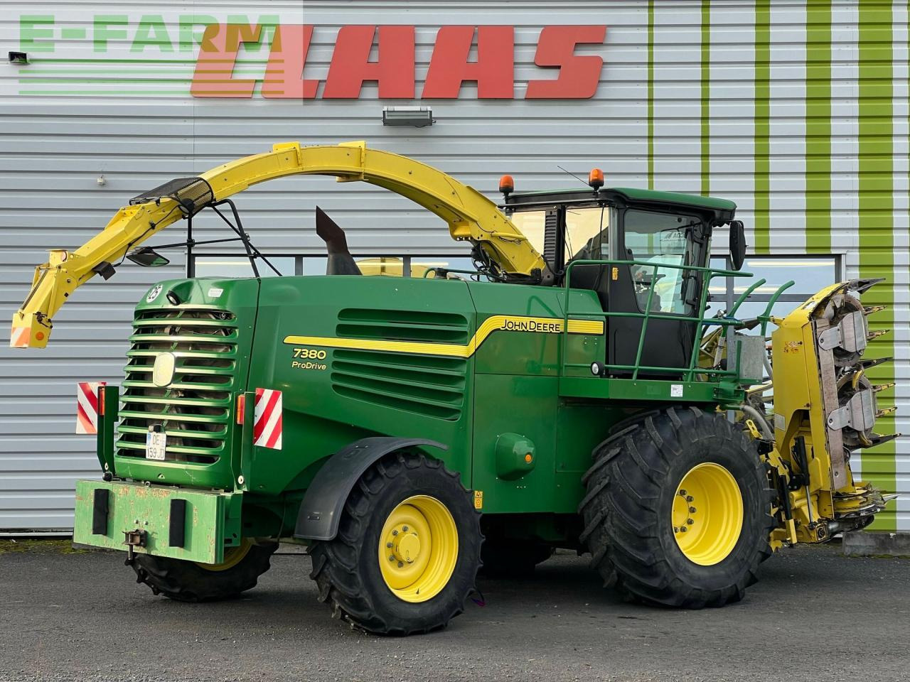 John Deere ensileuse j-d 7380 - Picadora de forragem automotriz: foto 3 John Deere ensileuse j-d 7380 - Picadora de forragem automotriz: foto 3