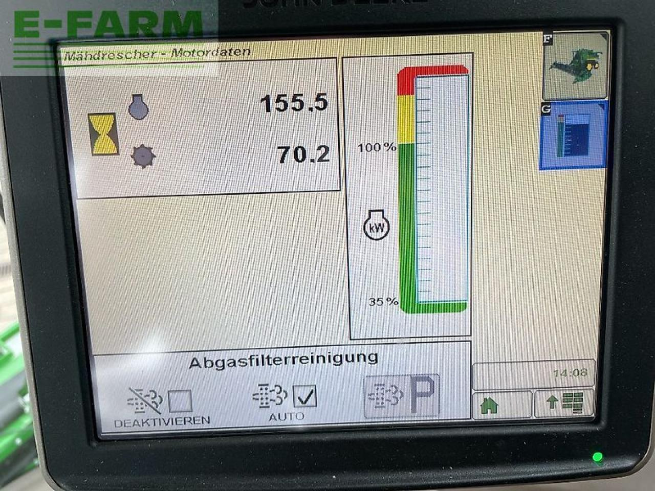 Ceifeira debulhadora John Deere t560: foto 24