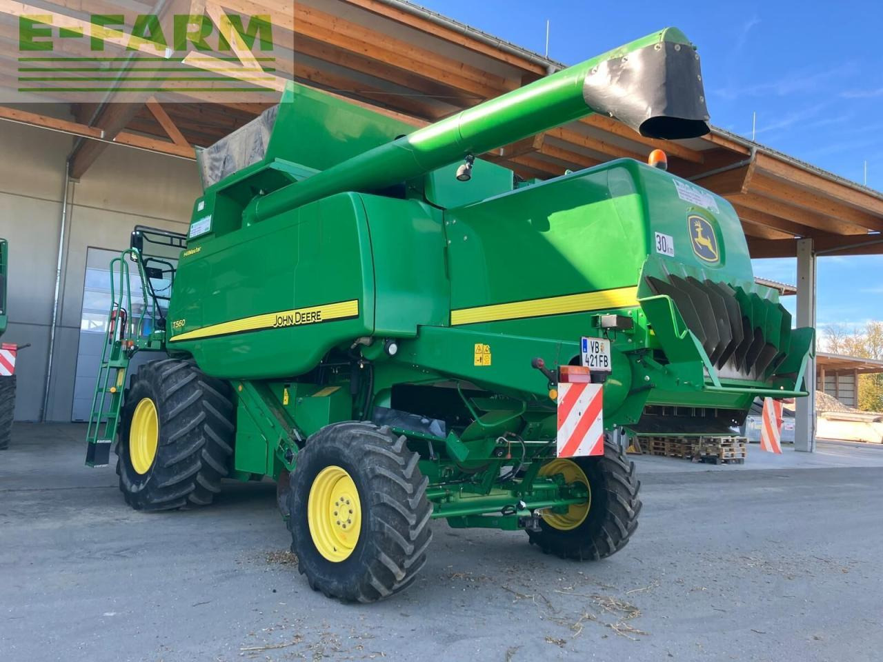 Ceifeira debulhadora John Deere t560hm: foto 16