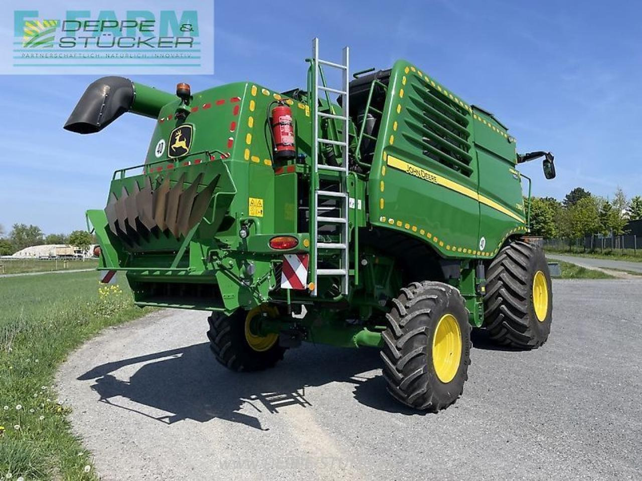 Ceifeira debulhadora John Deere t560i hillmaster: foto 7