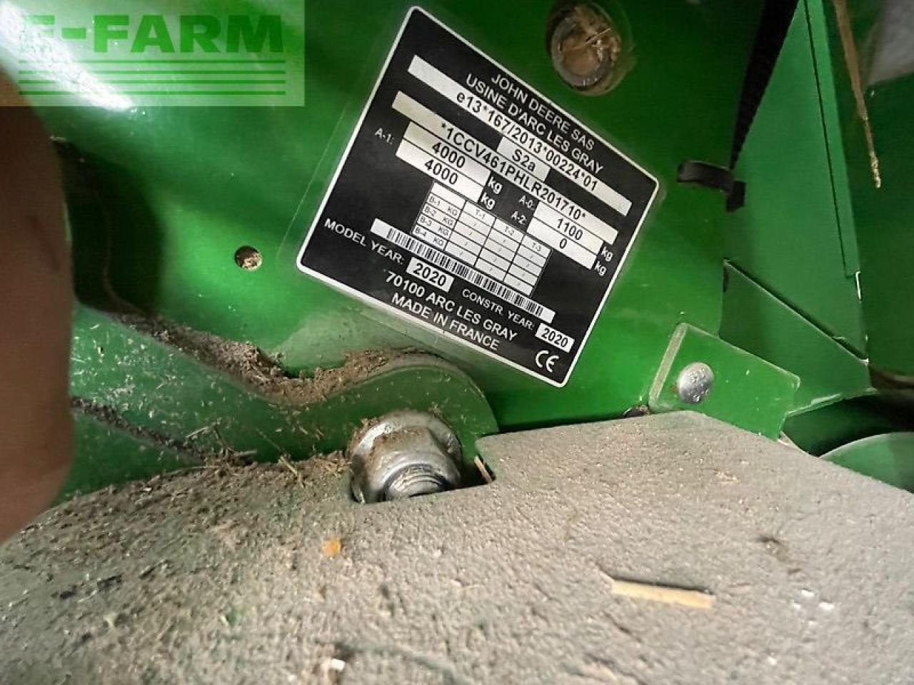 John Deere v461r isobus - Enfardadeira de fardos quadrados: foto 3 John Deere v461r isobus - Enfardadeira de fardos quadrados: foto 3